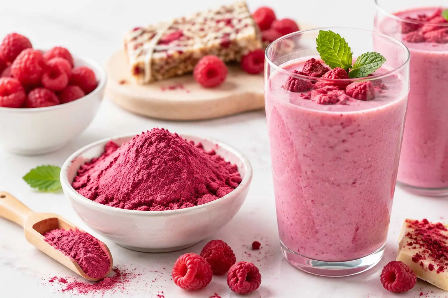 freeze-dried-raspberry-powder-smoothies