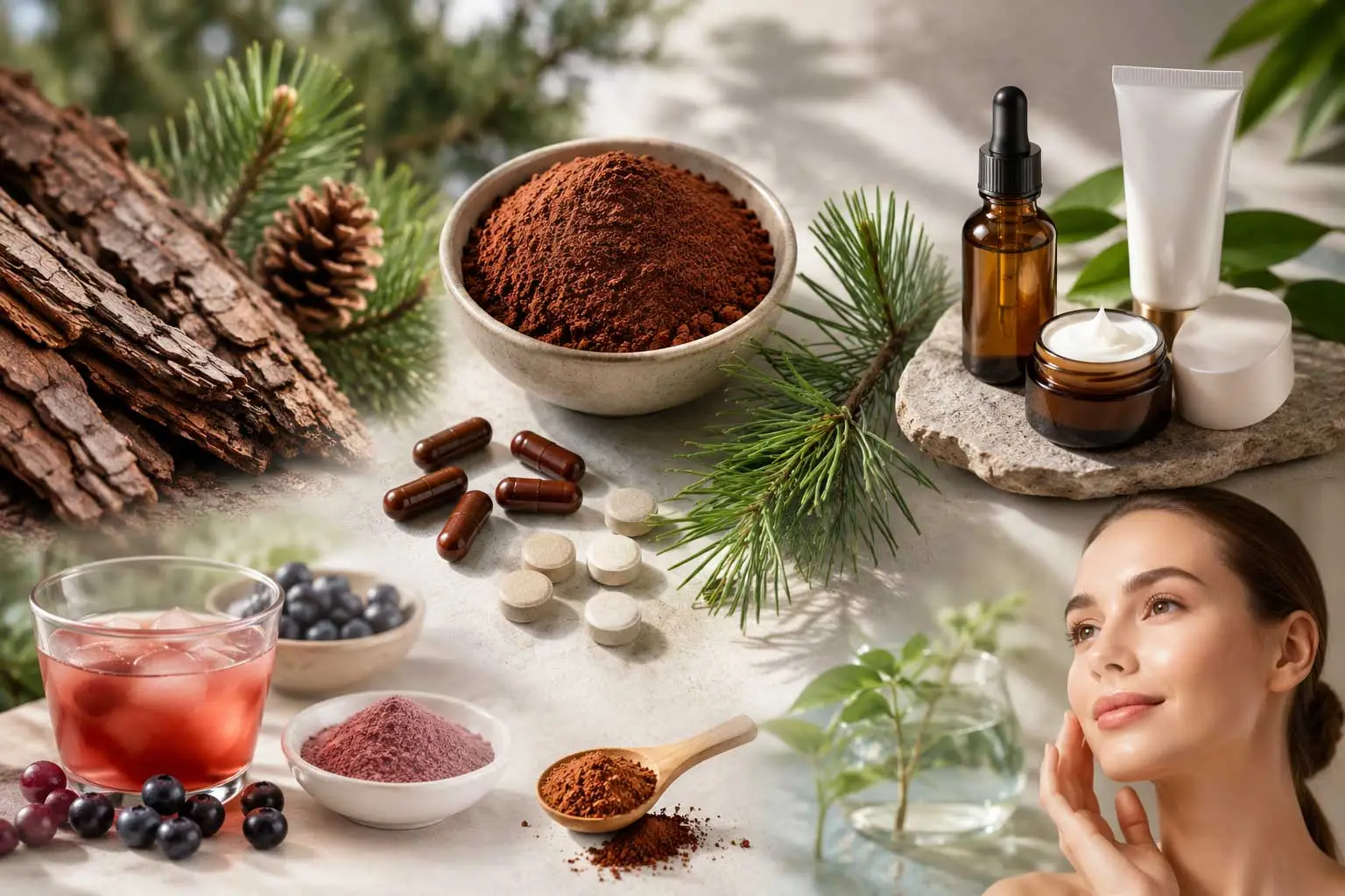 Pinus-Pinaster-Bark-Extract-Powder-Applications Pinus-Pinaster-Bark-Extract-Powder-Applications